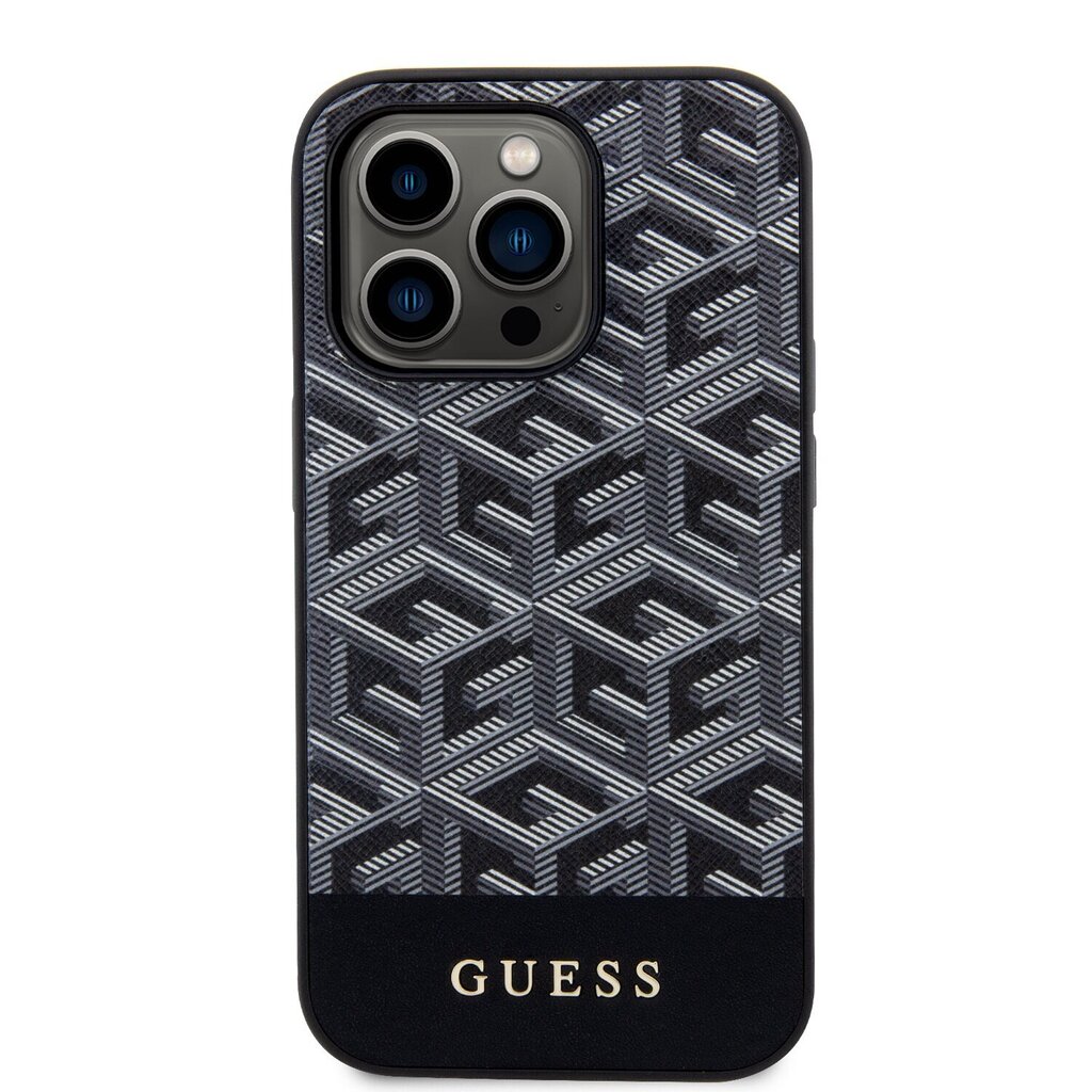 CG Mobile Guess PU G Cube MagSafe Case GUHMP15XHGCFSEK hinta ja tiedot | Puhelimen kuoret ja kotelot | hobbyhall.fi