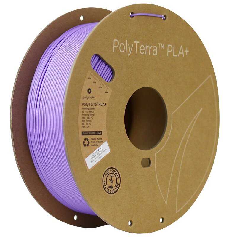 3D muovinen Polymaker PolyTerra PLA+ hinta ja tiedot | Älylaitteiden lisätarvikkeet | hobbyhall.fi