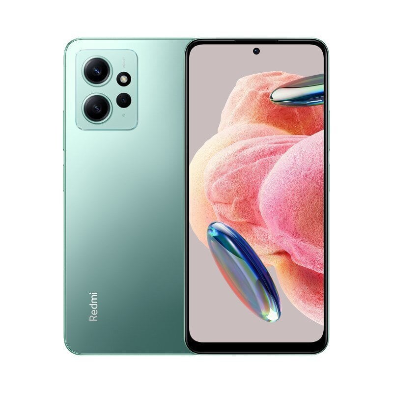 Xiaomi Redmi Note 12 vihreä hinta ja tiedot | Matkapuhelimet | hobbyhall.fi