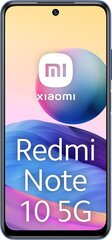 Xiaomi Redmi Note 10 5G 4/128 GB sininen hinta ja tiedot | Matkapuhelimet | hobbyhall.fi