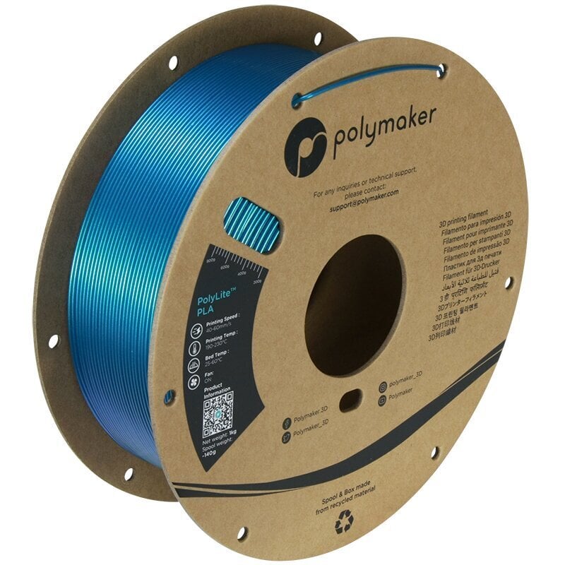 3D-tulostusfilamentti Polymaker PolyLite PLA Starlight hinta ja tiedot | Älylaitteiden lisätarvikkeet | hobbyhall.fi