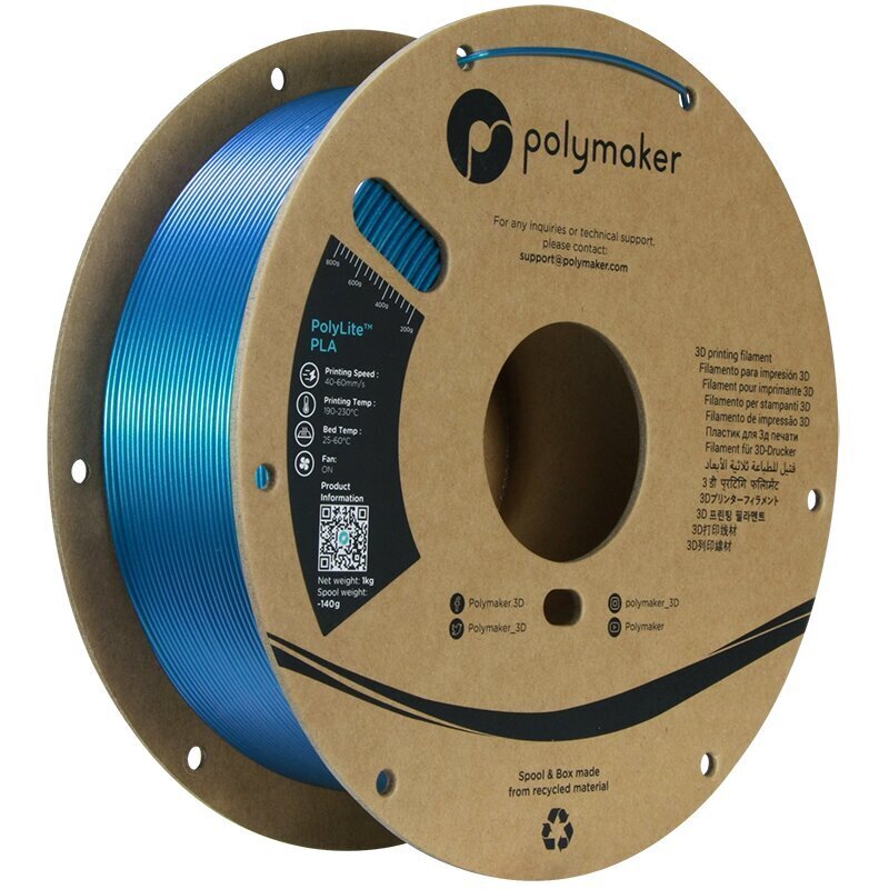 3D-tulostusfilamentti Polymaker PolyLite PLA Starlight hinta ja tiedot | Älylaitteiden lisätarvikkeet | hobbyhall.fi