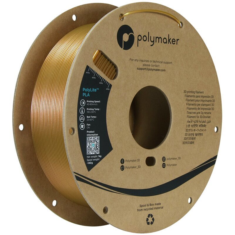 3D-tulostusfilamentti Polymaker PolyLite PLA Starlight hinta ja tiedot | Älylaitteiden lisätarvikkeet | hobbyhall.fi