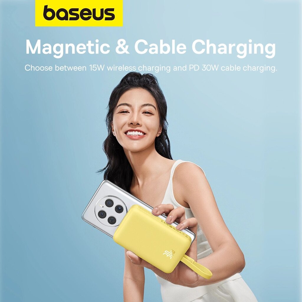 Baseus Magnetic Mini MagSafe 10000mAh hinta ja tiedot | Varavirtalähteet | hobbyhall.fi