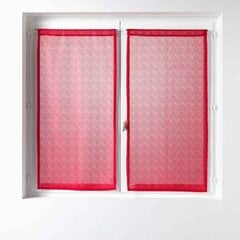 Douceur d'Intérieur Castille -valoverho, punainen, 2 x 60 x 160 cm hinta ja tiedot | Verhot | hobbyhall.fi