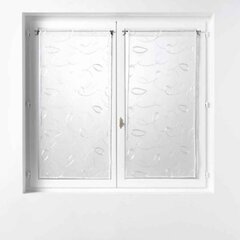 Douceur d'Intérieur Hoops -valoverho, valkoinen, 2 x 60 x 120 cm hinta ja tiedot | Verhot | hobbyhall.fi