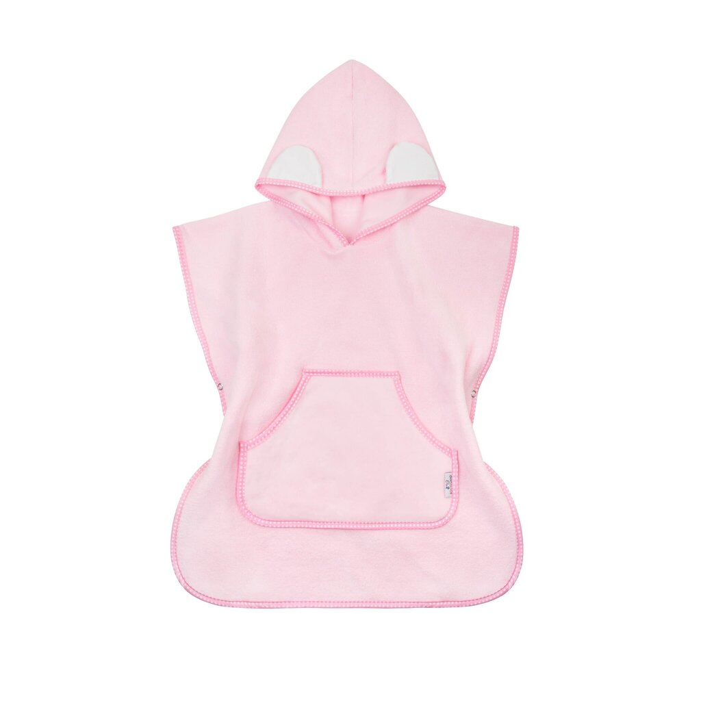 Bocioland pyyheponcho pinkki BL182 hinta ja tiedot | Kylpyvälineet | hobbyhall.fi