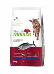 Trainer Natural kissa aikuinen tonnikalalla 1,5kg hinta ja tiedot | Kissan kuivaruoka | hobbyhall.fi