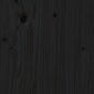 vidaXL Kasviteline musta 104,5x25x109,5 cm täysi mänty hinta ja tiedot | Kukkatelineet ja kukkapöydät | hobbyhall.fi