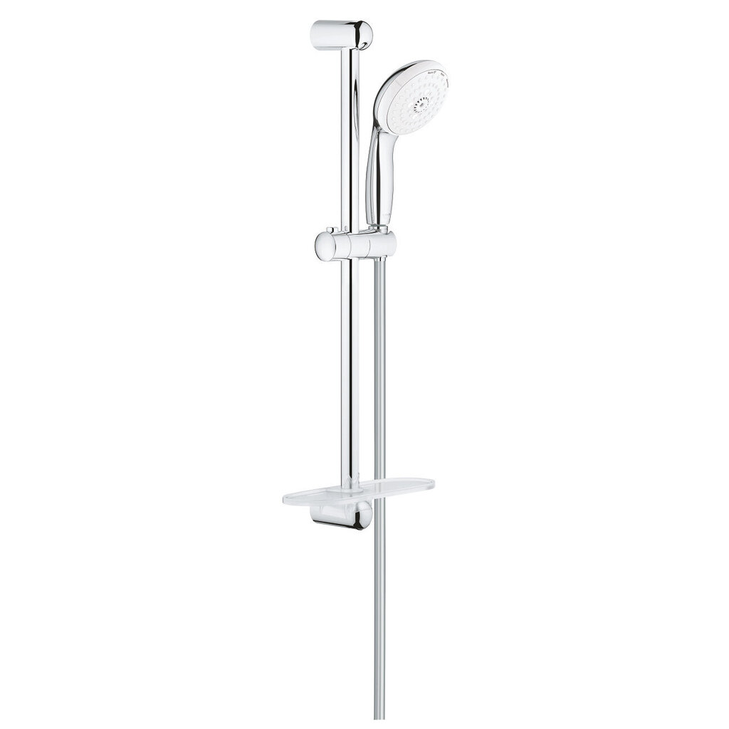 GROHE Tempesta III suihkusetti 9.4 l/min. 600mm saippuatelineellä. kromi 27600001 hinta ja tiedot | Suihkusetit | hobbyhall.fi