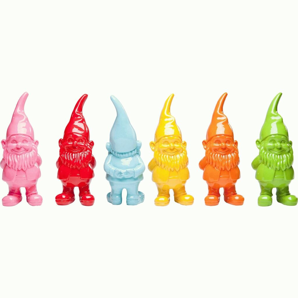 Pieni veistos, Gnome, Colore 11cm Assorted hinta ja tiedot | Sisustustuotteet | hobbyhall.fi