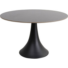 Ruokapöytä, Grande Possibilita, Musta Ø120cm hinta ja tiedot | Ruokapöydät | hobbyhall.fi