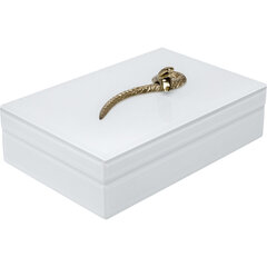 Laatikko Snake Bite White 28x7cm hinta ja tiedot | Sisustustuotteet | hobbyhall.fi