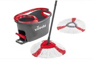 Vileda lattioiden puhdistussetti EasyWring &amp; Clean Turbo hinta ja tiedot | Siivoustarvikkeet | hobbyhall.fi