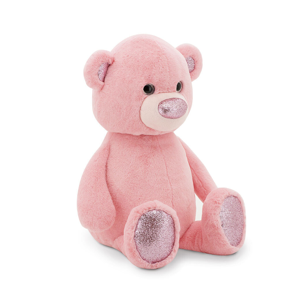 Pehmeä lelu Fluffy Bear Pink hinta ja tiedot | Pehmolelut | hobbyhall.fi