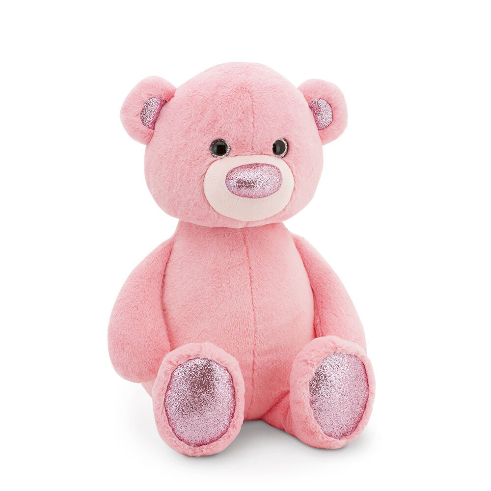 Pehmeä lelu Fluffy Bear Pink hinta ja tiedot | Pehmolelut | hobbyhall.fi