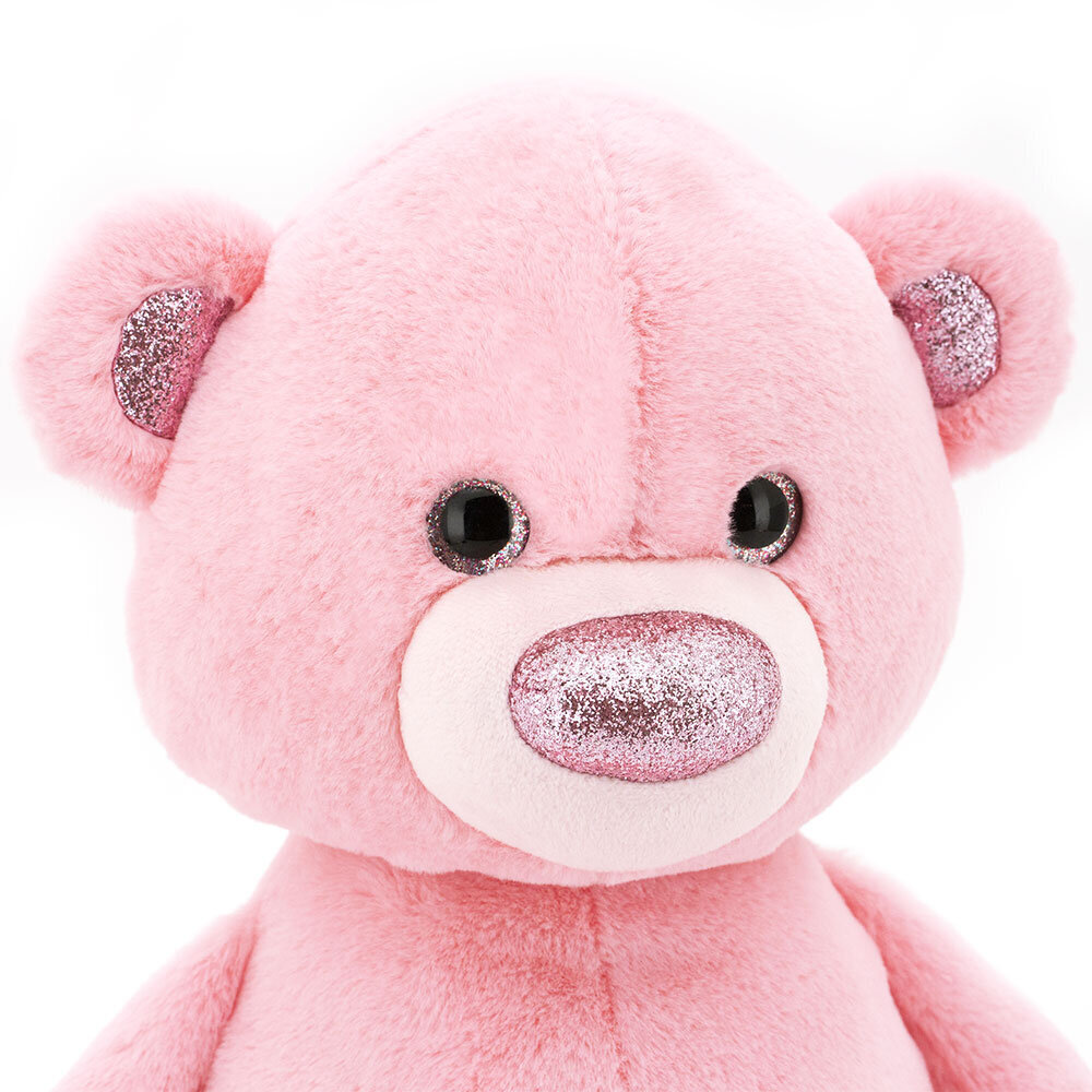 Pehmeä lelu Fluffy Bear Pink hinta ja tiedot | Pehmolelut | hobbyhall.fi