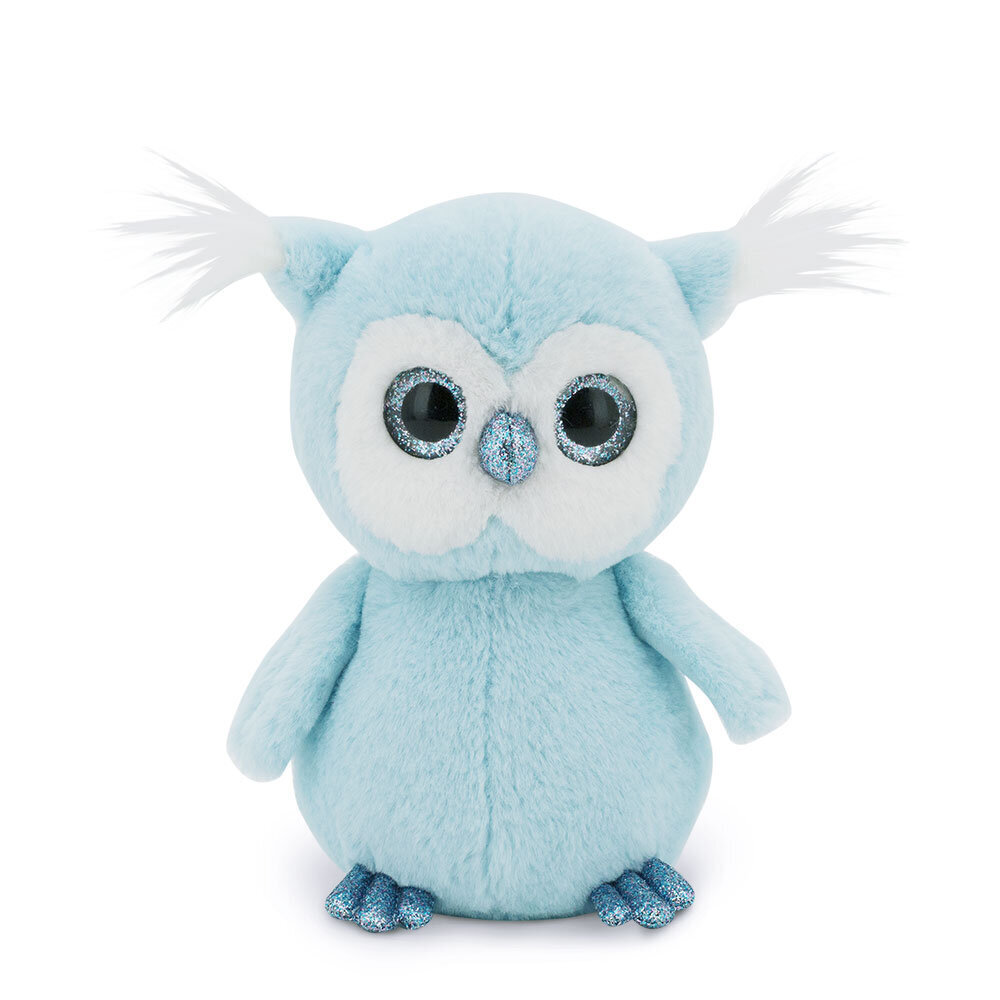 Pehmeä lelu Fluffy Owl Blue, 22 cm hinta ja tiedot | Pehmolelut | hobbyhall.fi