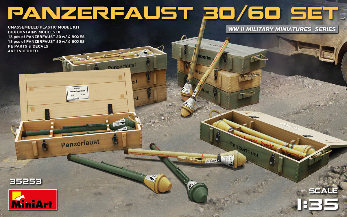 Liimattava malli MiniArt 35253 Panzerfaust 30/60 Set 1/35 hinta ja tiedot | Koottavat pienoismallit | hobbyhall.fi