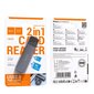 Memory card reader Hoco HB45 2-in-1 USB3.0 grey hinta ja tiedot | Adapterit | hobbyhall.fi
