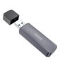 Memory card reader Hoco HB45 2-in-1 USB3.0 grey hinta ja tiedot | Adapterit | hobbyhall.fi