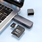 Memory card reader Hoco HB45 2-in-1 USB3.0 grey hinta ja tiedot | Adapterit | hobbyhall.fi
