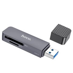 Memory card reader Hoco HB45 2-in-1 USB3.0 grey hinta ja tiedot | Hoco Tietokoneiden lisävarusteet | hobbyhall.fi