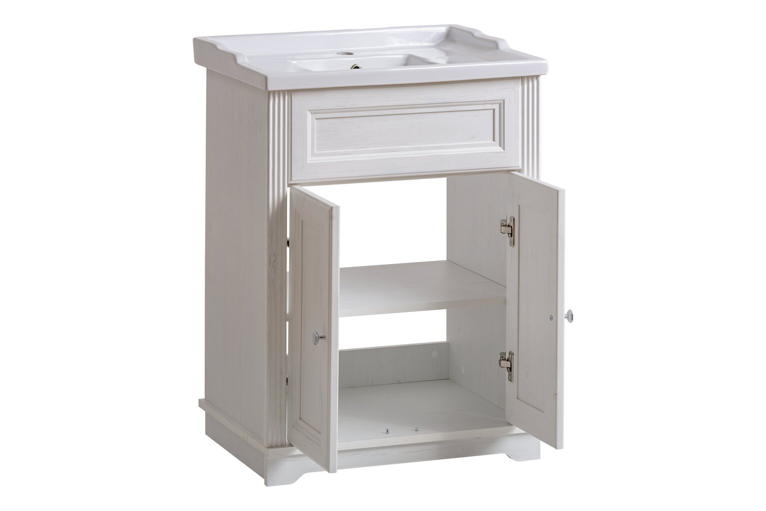 Kylpyhuonekaappi Comad Palace White 820-60cm FSC, valkoinen hinta ja tiedot | Kylpyhuonekaapit | hobbyhall.fi