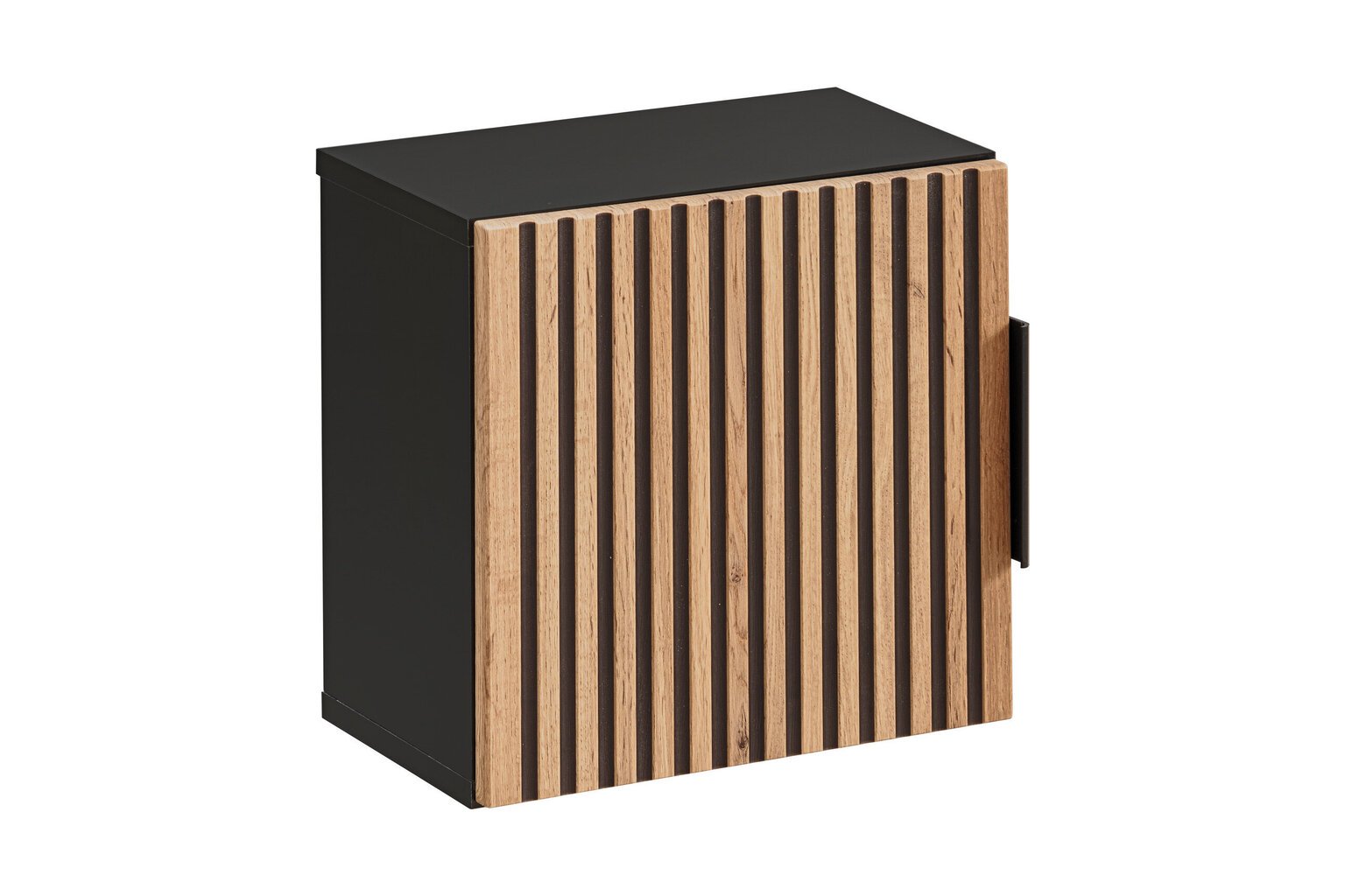 Kylpyhuonekaappi Comad Xilo Black Wotan 83-01-D-1D, musta/ruskea hinta ja tiedot | Kylpyhuonekaapit | hobbyhall.fi