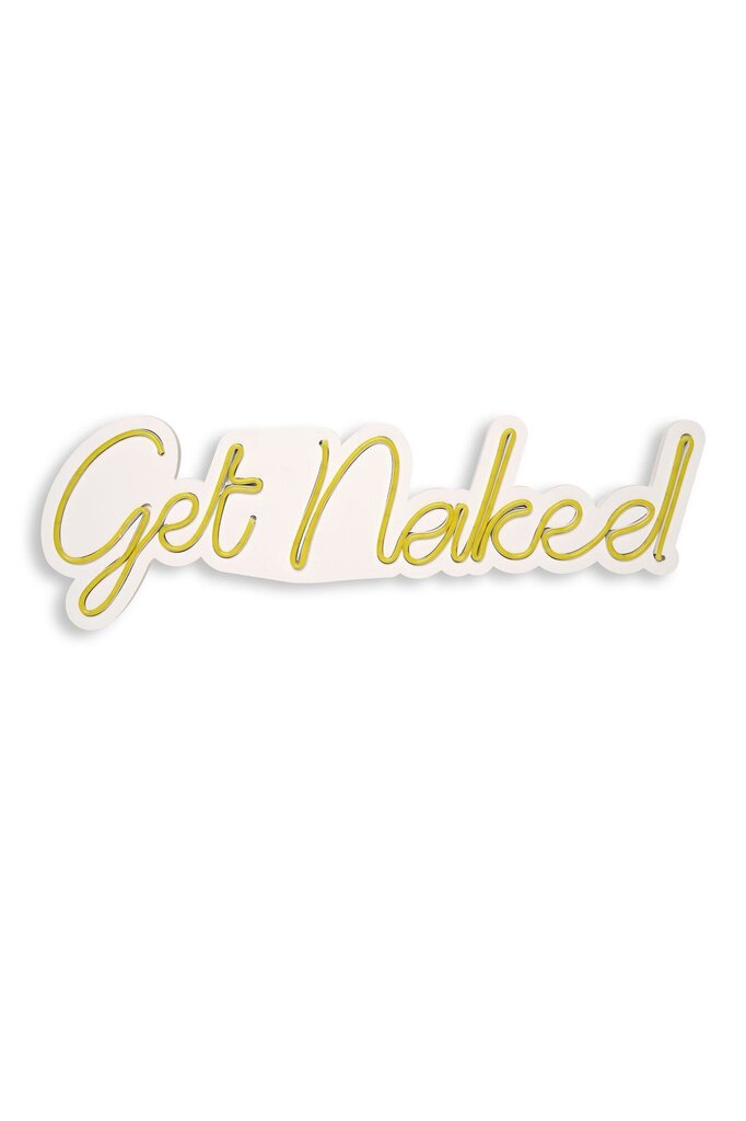 Ole alasti - keltainen hinta ja tiedot | Sisustustuotteet | hobbyhall.fi