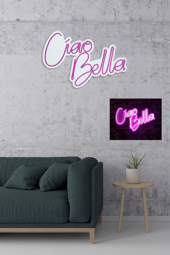 Ciao Bella - Vaaleanpunainen hinta ja tiedot | Sisustustuotteet | hobbyhall.fi