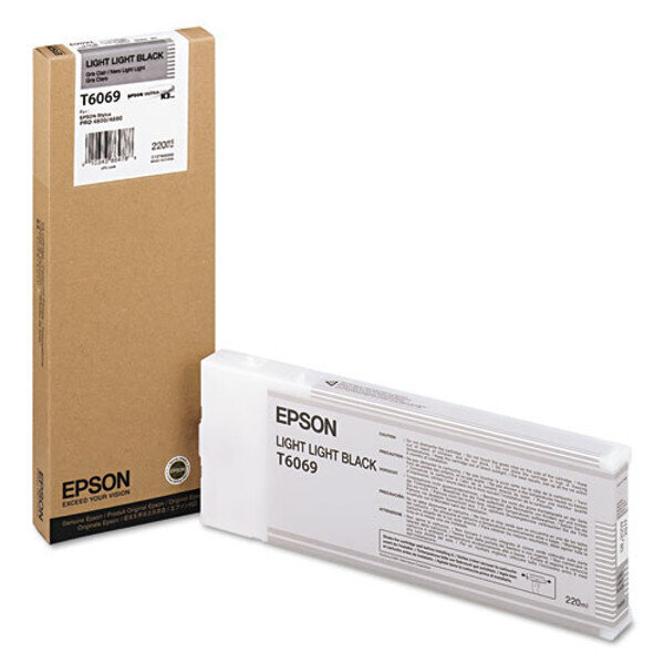 Epson T606900 Light Light Black (EPST606900) hinta ja tiedot | Mustekasetit | hobbyhall.fi