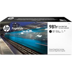 HP 981Y Extra High Yield Black PageWide Cartridge hinta ja tiedot | Mustekasetit | hobbyhall.fi