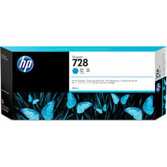 HP 728 300-ml Cyan hinta ja tiedot | Mustekasetit | hobbyhall.fi