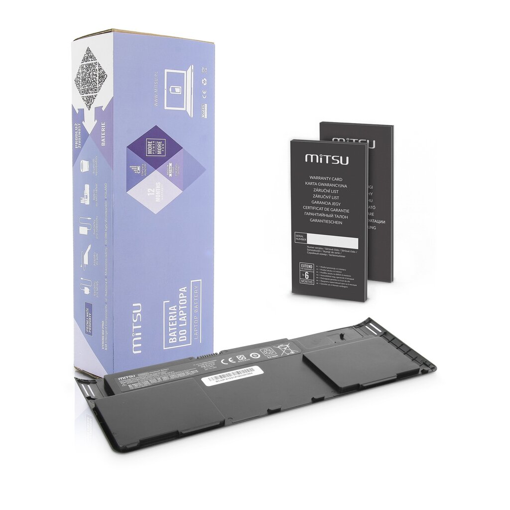 Mitsu BC/HP-810G1 (HP 4000 MAH 44 WH) hinta ja tiedot | Kannettavien tietokoneiden akut | hobbyhall.fi