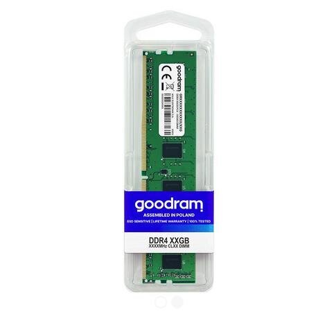 Goodram GR3200D464L22S/8G muistimoduuli 8 Gt 1 x 8 Gt DDR4 3200 MHz hinta ja tiedot | Muisti (RAM) | hobbyhall.fi