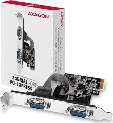 Axagon PCEA-S2N hinta ja tiedot | Ohjain- ja laajennuskortit | hobbyhall.fi