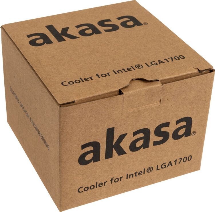 Akasa AK-CC6603EP01 hinta ja tiedot | Prosessorin jäähdyttimet | hobbyhall.fi