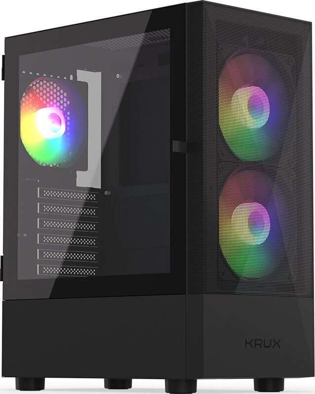 Krux Vako RGB hinta ja tiedot | Tietokonekotelot | hobbyhall.fi