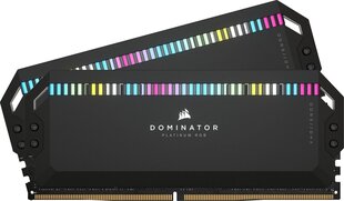 Corsair Dominator Platinum RGB, 32GB (2x16GB), DDR5, 5600MHz hinta ja tiedot | Muisti (RAM) | hobbyhall.fi
