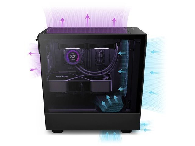 Nzxt H5 Flow hinta ja tiedot | Tietokonekotelot | hobbyhall.fi