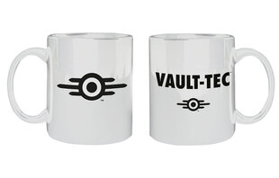 Fallout Vault-Tec Logo Mug White, 330ml hinta ja tiedot | Pelien oheistuotteet | hobbyhall.fi