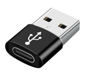 Adapter AMBERIN USB A (M) - USB C (F) hinta ja tiedot | Adapterit | hobbyhall.fi