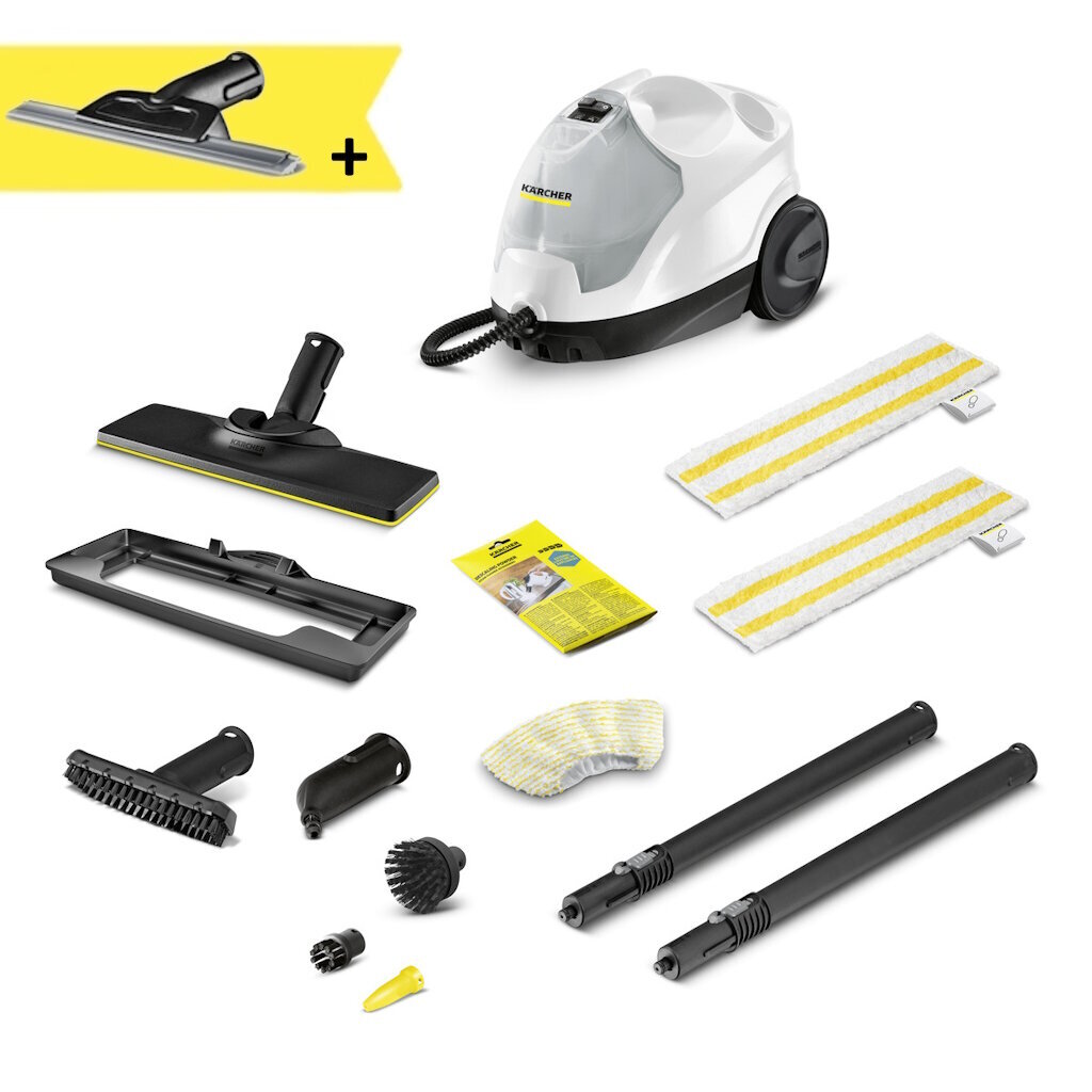 Karcher SC 4 EasyFix Plus + Ikkunasuulake Kärcher hinta ja tiedot | Höyrypesurit ja höyrymopit | hobbyhall.fi