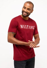 Mustang vyriški marškinėliai, tamsiai raudoni hinta ja tiedot | Miesten T-paidat | hobbyhall.fi