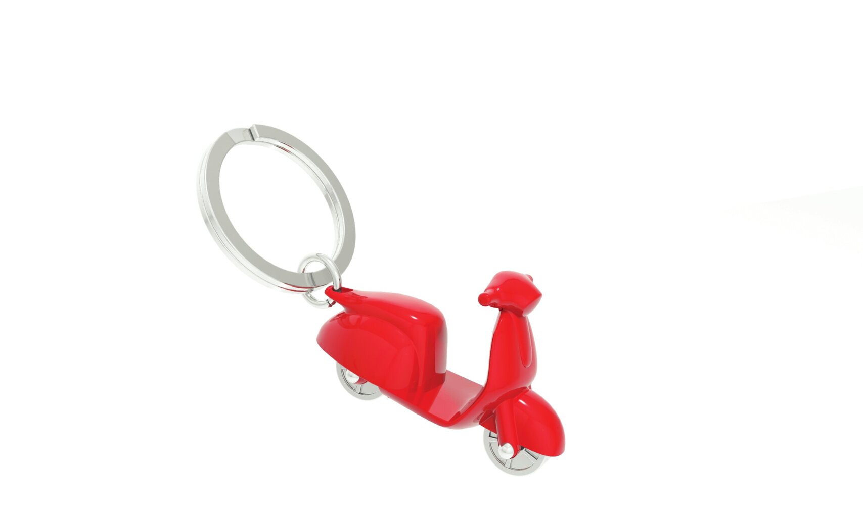 Meta[l]morphose avaimenperä - MTM999 - 01 Punainen skootteri hinta ja tiedot | Hauskat avaimenperät | hobbyhall.fi