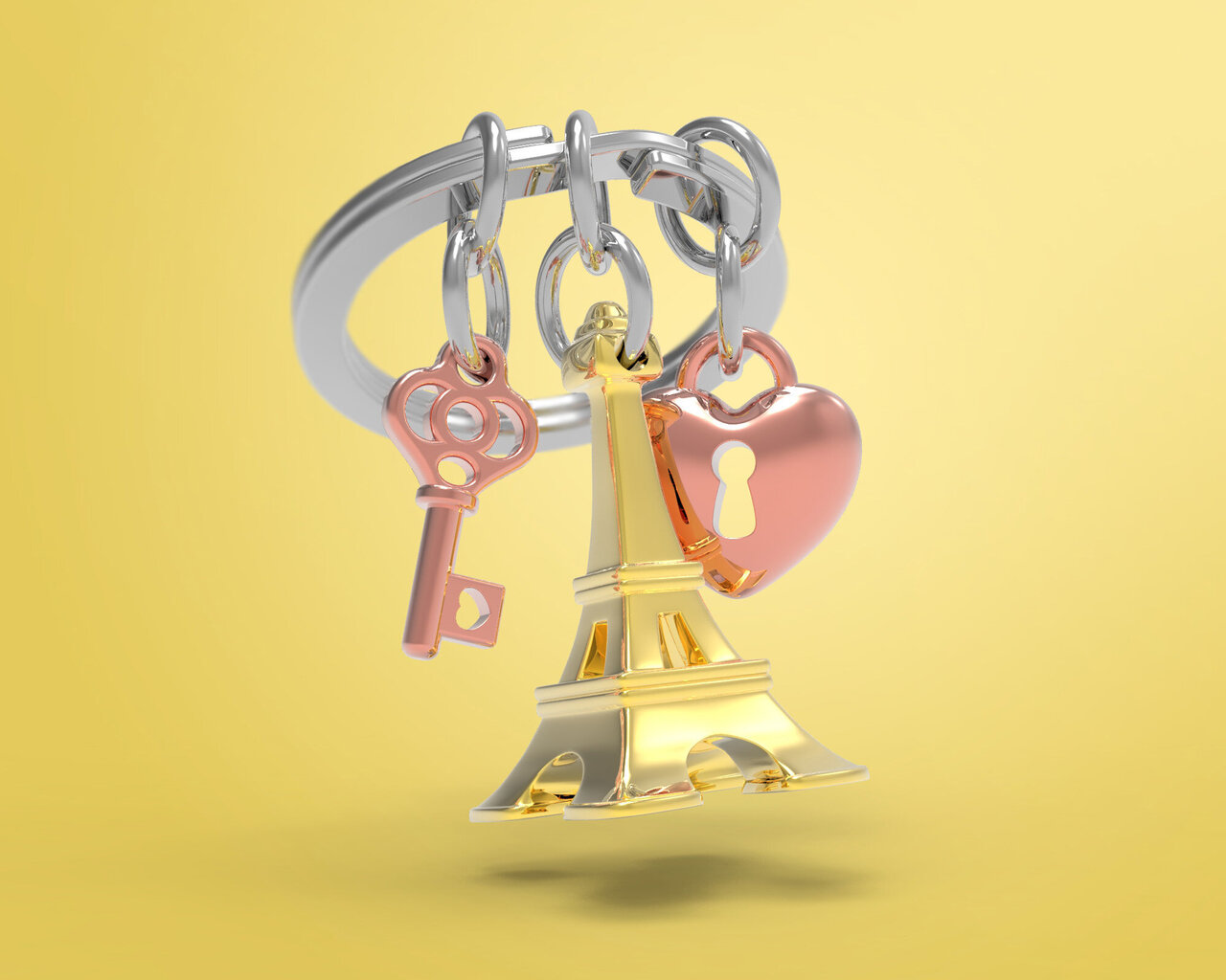 Meta[l]morphose avaimenperä - MTM197 - 03 - Eiffel-torni hinta ja tiedot | Hauskat avaimenperät | hobbyhall.fi