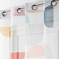 Douceur d'Intérieur Pop Art -valoverho, monivärinen, 140 x 240 cm hinta ja tiedot | Verhot | hobbyhall.fi