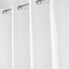 Douceur d'Intérieur Soane -valoverho, valkoinen, 140 x 240 cm hinta ja tiedot | Verhot | hobbyhall.fi