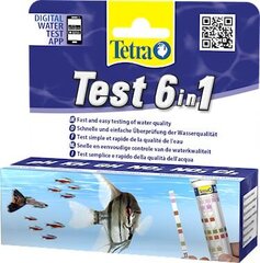 Testiliuskat Tetra Test 6in1, 25 kpl. hinta ja tiedot | Akvaariotarvikkeet | hobbyhall.fi